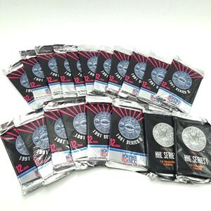 NHL Hockey Trading Card Pack Lot 19 Sealed Unopened Mixed Series‎
